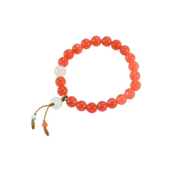 S&A Southern Red Agate Bracelets Women's