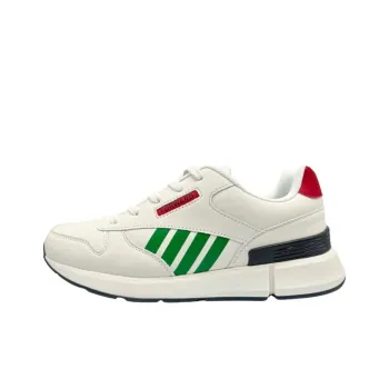 QIANJIN Lightweight Low Top Casual Shoes Men's Green