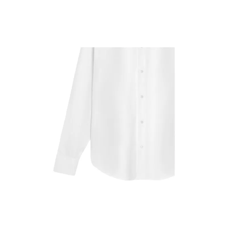 VERSACE Button Up Long Sleeved Poplin Shirt-3