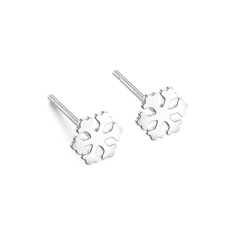 PAYMERY S999 Fine Silver Stud Earrings Women's-0