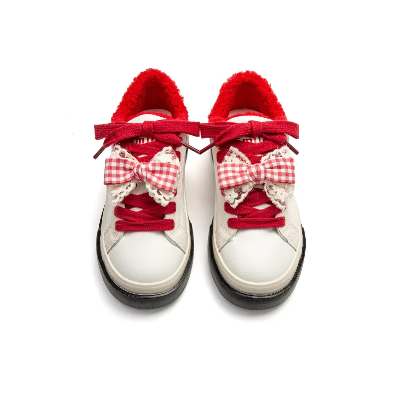STAE Warm Anti-Slip And Wear-Resistant Low-Top Skateboard Shoes Women's Box Included-3