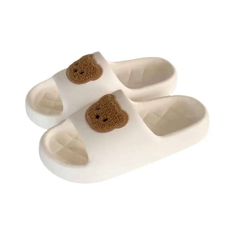 SHIGUDE Sandal Slippers Unisex, Black Brown-18