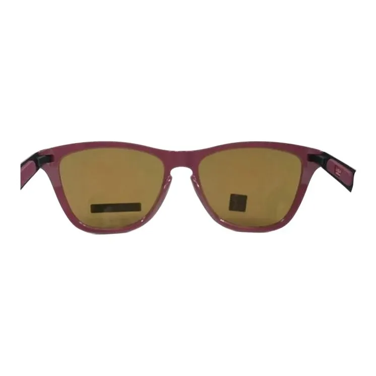 Oakley Acetate Metal Cat Eye Sunglasses Men's Purple-3