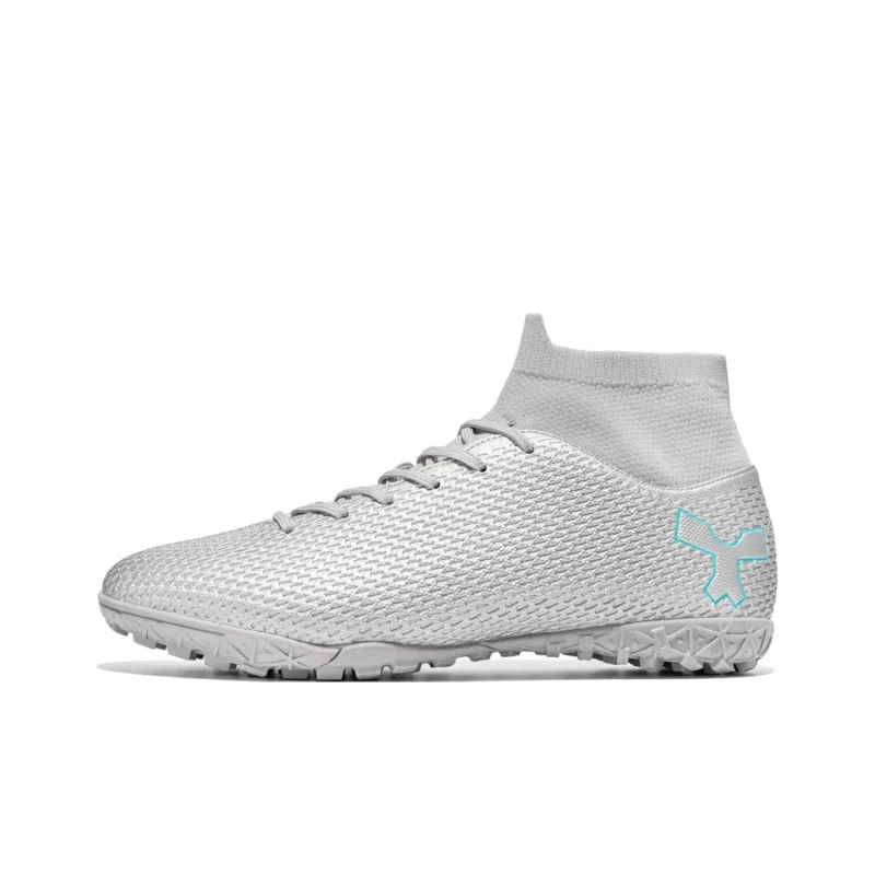BIANSULONG FG Rubber Long Studs TF Rubber Broken Studs Cushioned Slip-Resistant Abrasion-Resistant Soccer Shoes Unisex-35