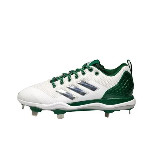 Adidas Power Alley 5 Low-Top Upper Height Anti-Slip And Wear-Resistant Functionality Men's White Green