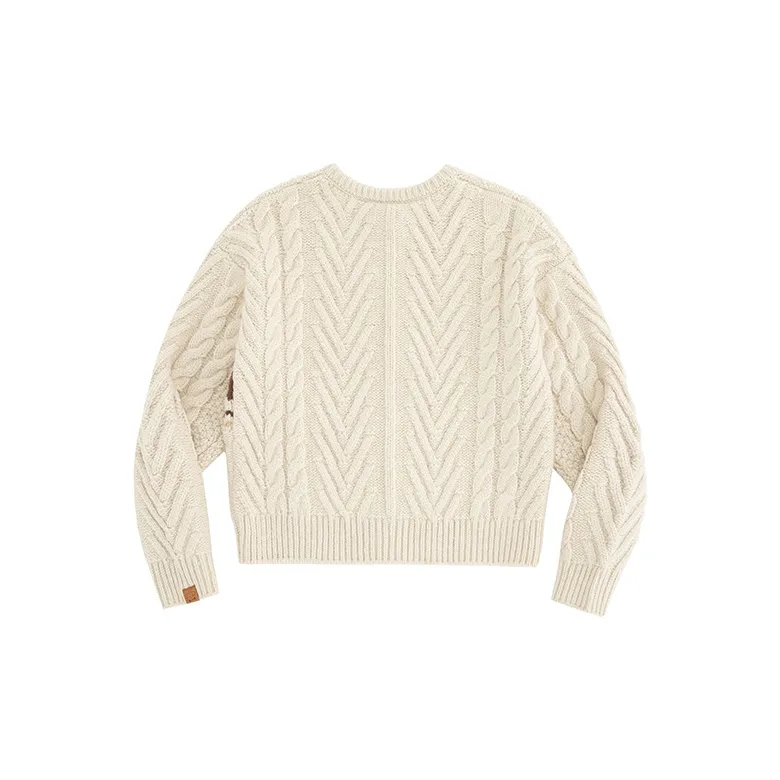 AMONSTER Sweaters Unisex Ecru-2