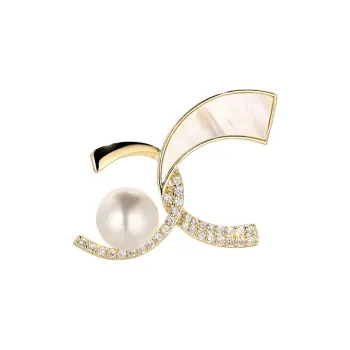 Zoo Jewel Alloy Brooches Women's