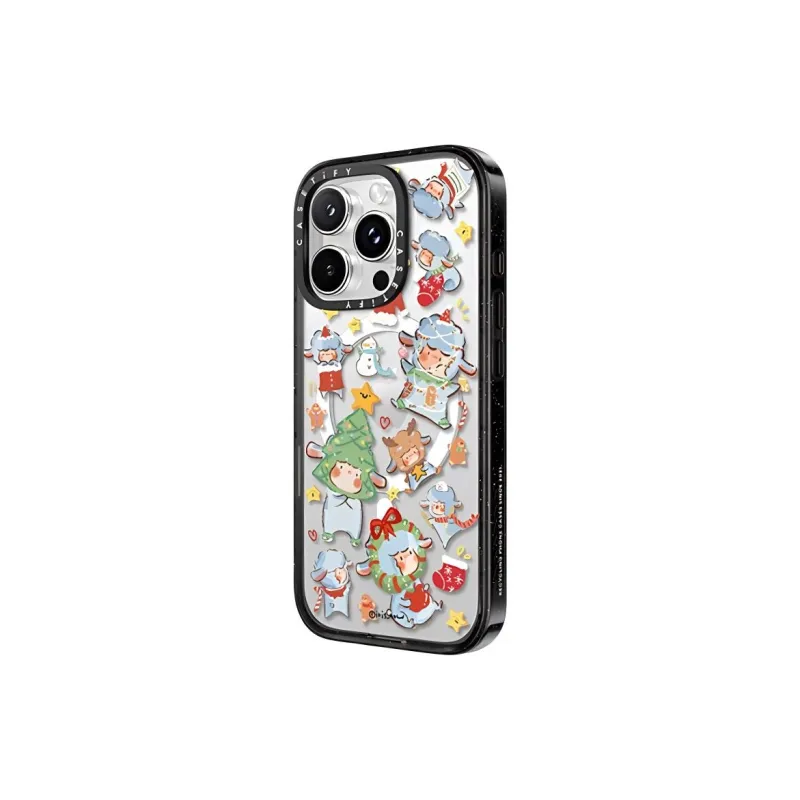 CASETIFY TPU+PC Material Sheep Adventure Phone Cases Compatible With IPhone 16/15/Plus/Pro/Pro Max Cartoon-2