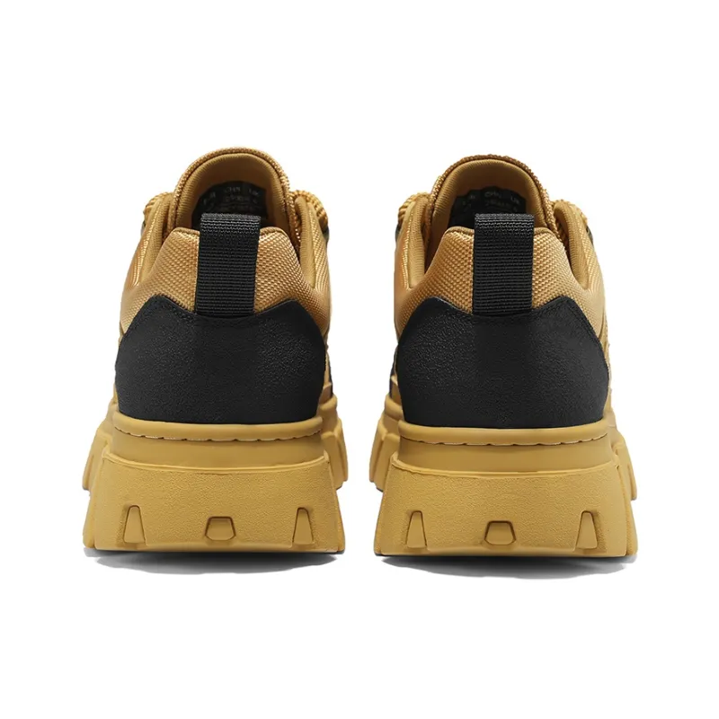 HLA Work Boots Men Low Top Army Green, Black, Earth Yellow-8