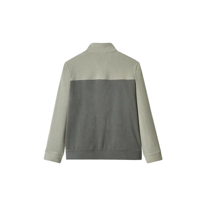 Tectop Velvet feel Coat Unisex Pine Frost Green-1