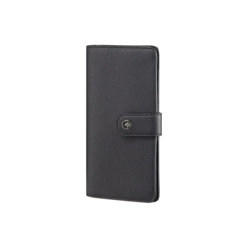 STEFANO RICCI Calfskin Wallet Men's Black-2