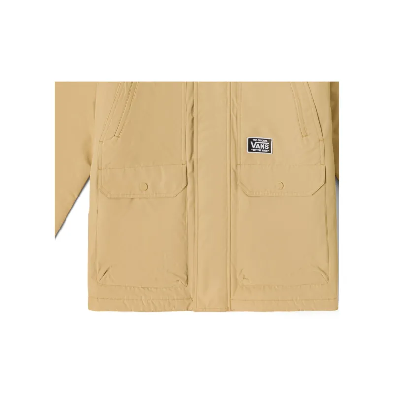 Vans Parka Coats Men Khaki-3