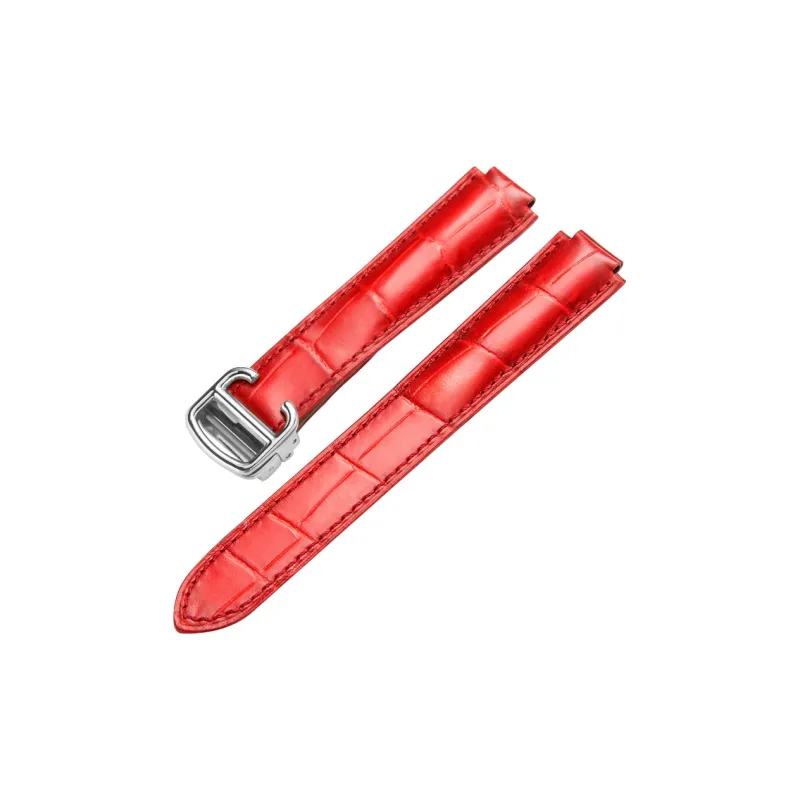 ZHISHENG Cartier Compatibility Watch Band 8/8.33/11/12/14mm Interface Width Genuine Leather Material-43