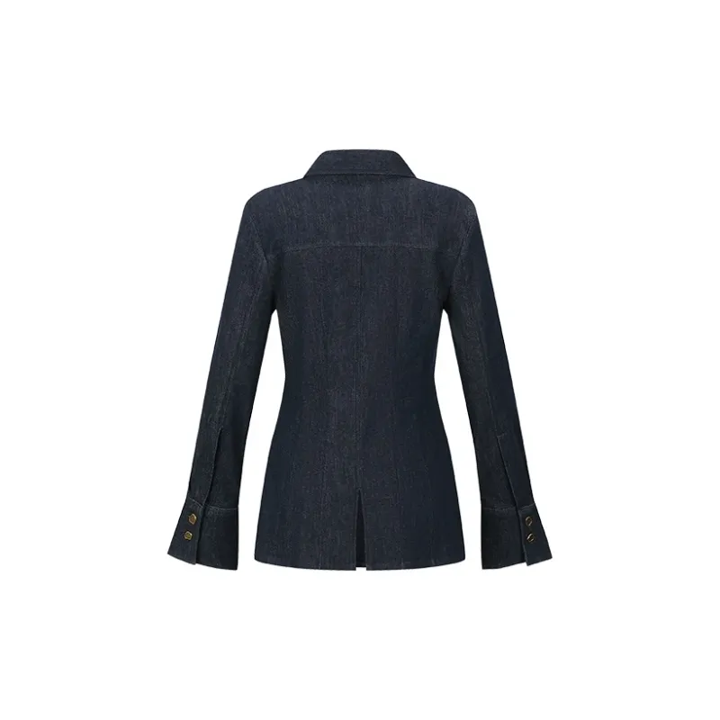 URBAN REVIVO Shirt Women's Blue-1