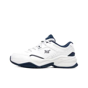 361° Non slip Support Low Top Chunky Sneakers Women's White Blue