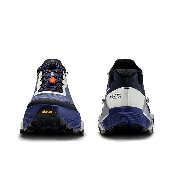 KAILAS FUGA DU Cushioned Slip-Resistant Low-Top Superior Traction Trail Running Running Shoes Men's White Blue-4