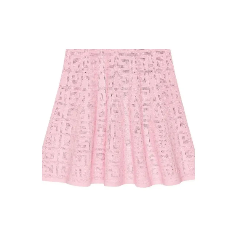 GIVENCHY SS22 Short Sleeved Dress Women's Pink-5