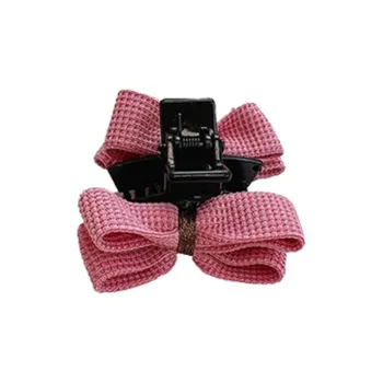 MIDNIGHT MOMENT Fabric Hair Clips Women's
