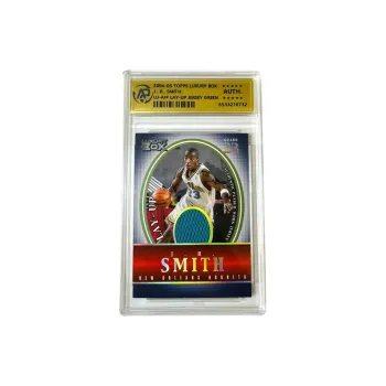 Topps JR Smith, Hornets, Autographed Jersey, Limited 75th Edition 13/75 Game Jersey, Cut, Star Card Graded Cards 1 Pc