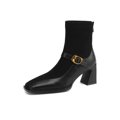 XIAOAJUE Ankle Boots Women's