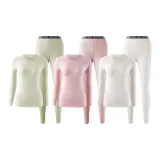 Green+Pink+White (Winter Worry-Free 3-Piece Clothing Sets)