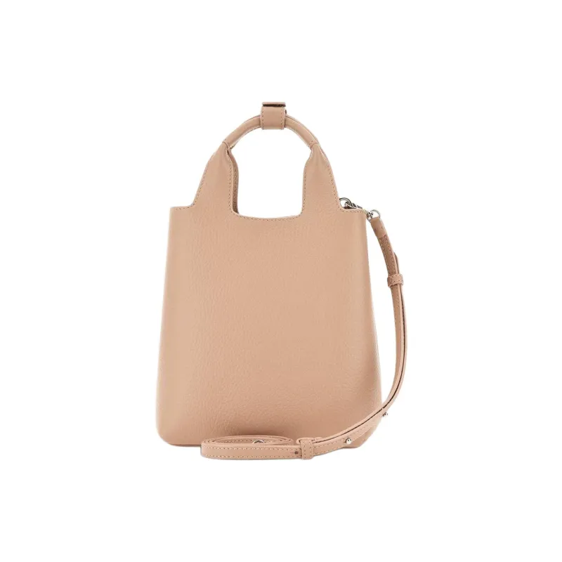 HOGAN Logo Embossed H Bag Mini Shopping Bag-3