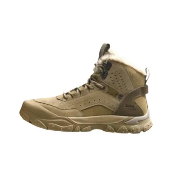 Jeep JEEP Wear resistant And Lightweight High Top Hiking Shoes Men's Brown