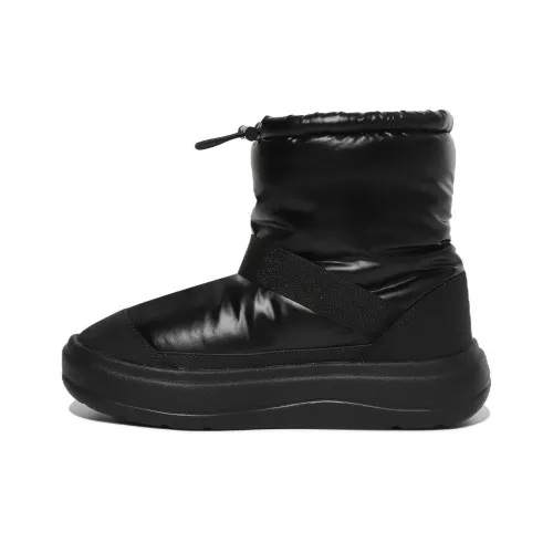 FILA Puffer Ankle Boots Women's Black