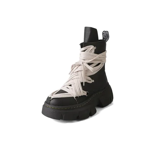 XIAOAJUE Ankle Boots 7cm Women's Black