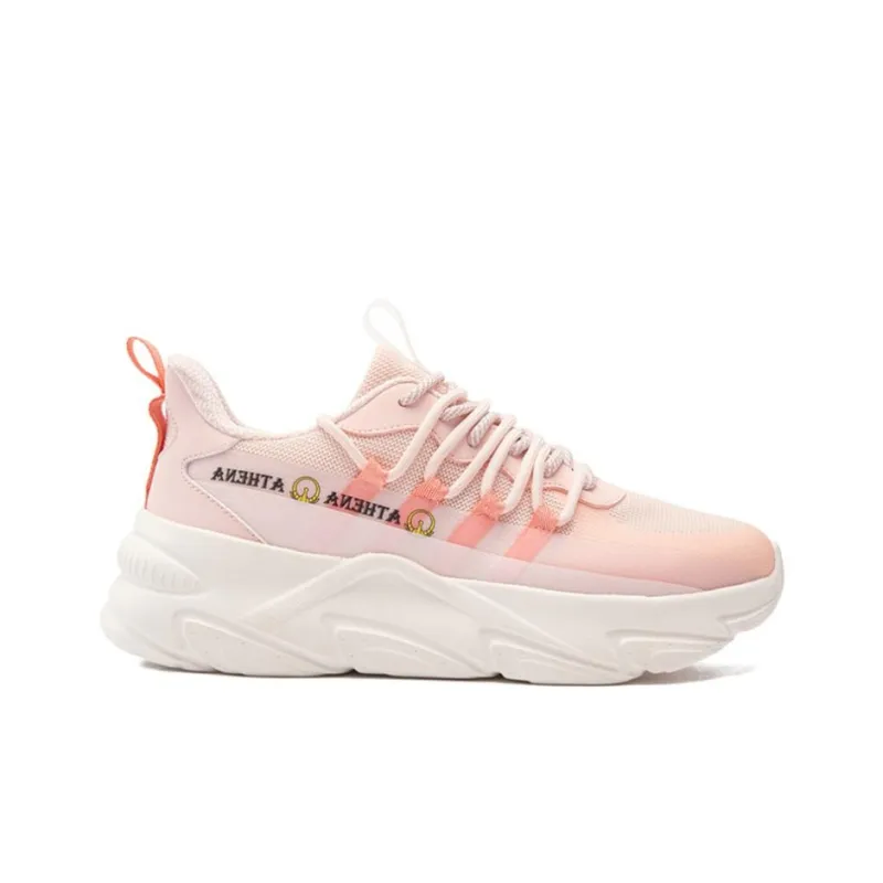 361° Clouds Casual Shoes Women's Low Top Pink/White-1