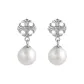 Silver Drop Earrings