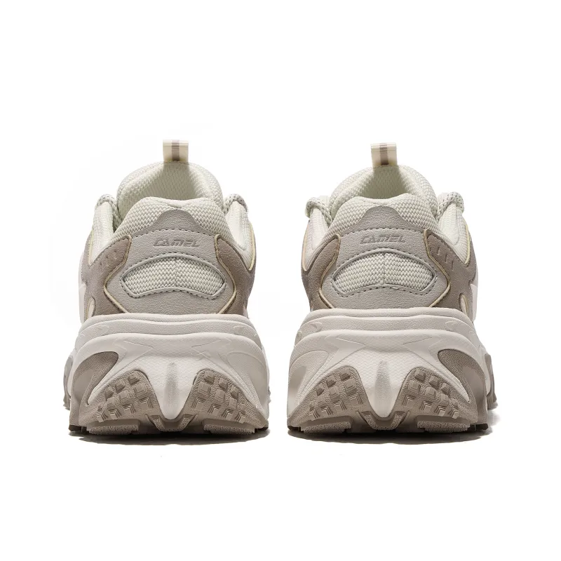 CAMEL Wear-Resistant Breathable Cushioning Low-Top Chunky Sneakers Women's-10