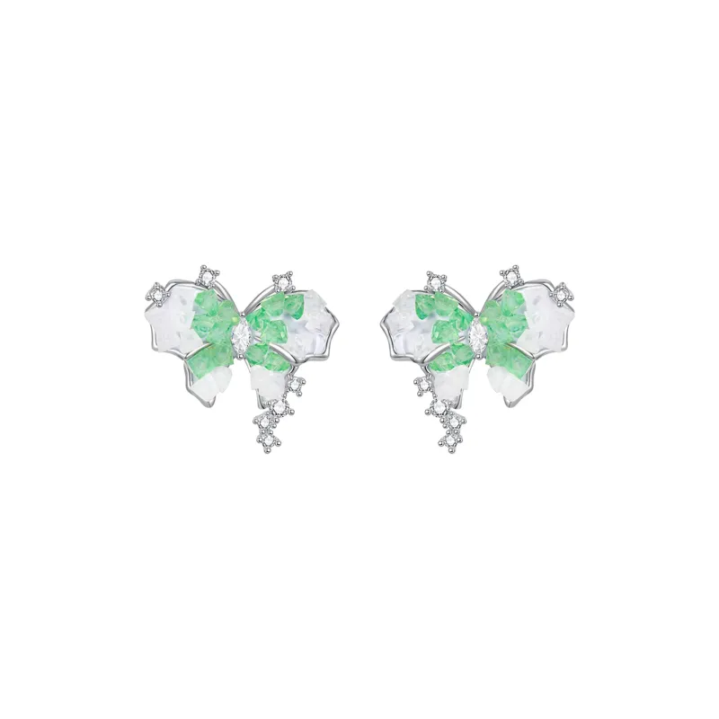 ZEGL Crystal Faceted Bead Earrings Women's-0
