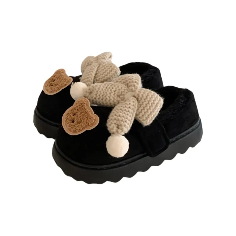 SHIGUDE Cotton Slippers Women's Pink-18