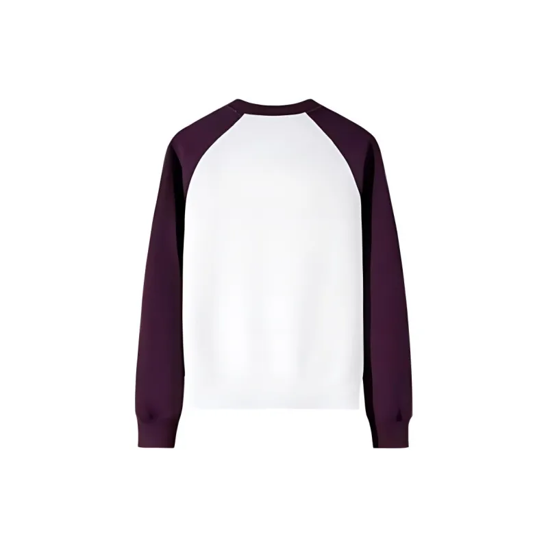 Anta Life Collection Sweatshirt Women's Ivory White/Plum Purple-1