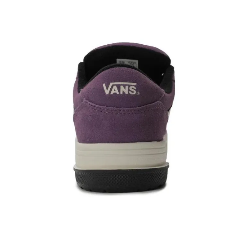 Vans HYLANE Anti-Slip Wear-Resistant Low-Top Skateboard Shoes Women's Purple-3