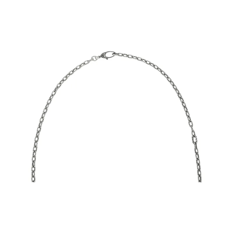 GUCCI 925 Sterling Silver Necklaces Unisex Silver-3