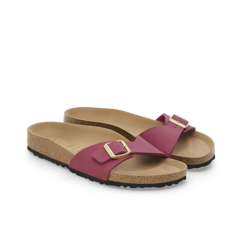 Birkenstock Madrid EVA Abrasion Resistant Slide Slippers Women's Burgundy Regular-2