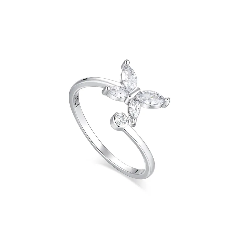 KADER 925 Sterling Silver Rings Unisex Silver Box-2