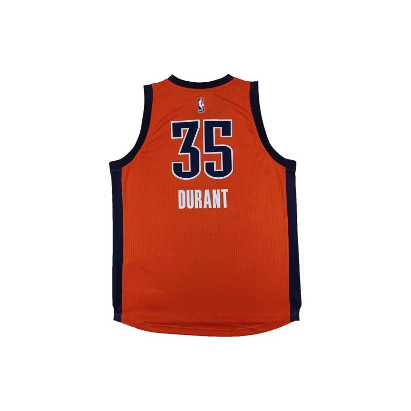 Adidas x NBA Oklahoma Thunder KD Basketball Jerseys Men's Red-1