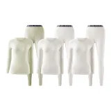 Bamboo Green+Lamb Warm White+Lamb Warm White (Winter Worry-Free 3-Piece Clothing Sets)