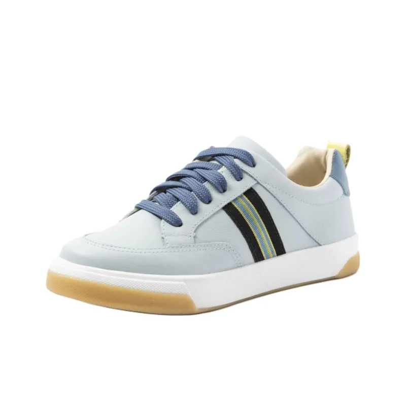 Sarah Chofakian Lady Bird Low-Top Skateboard Shoes Women's Sky Blue-2