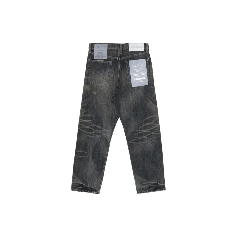 Yohji Yamamoto X Neighborhood Savage Denim Dp Basic Pants-1