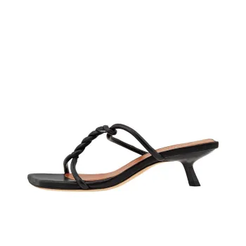 REJINA PYO Slide Slippers Women's Black