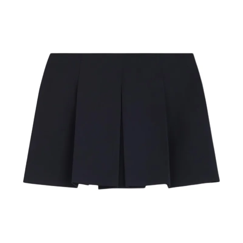 WE11DONE Pleated Midi Skirt-1