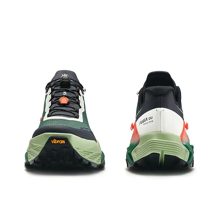 KAILAS FUGA DU Slip Resistant Support Lightweight Low Top Trail Running Shoes Men's Green-3