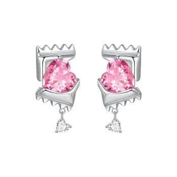 ZEGL Synthetic Cubic Zirconia Earrings Women's