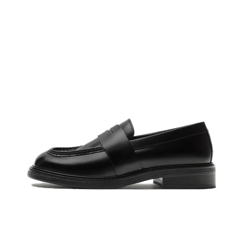ZARA Loafers Men Black-0