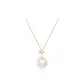 Rose Gold-S925 Silver Blessing Fortune Lotus Necklace