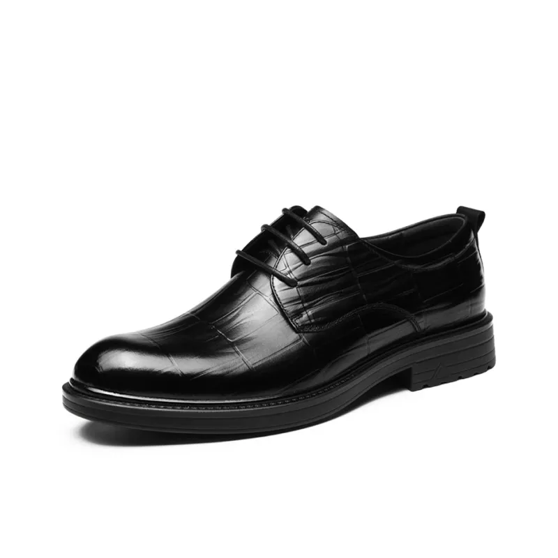 AOKANG Dress Shoes Men Low Top-0